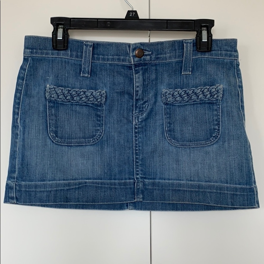 Mini Denim Skirt